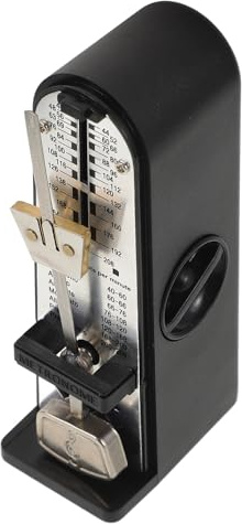 NOLITOY Mechanisches Metronom Präzise Tragbar mit Klarem Beat Klavier Gitarre Violine Erhu Anfänger und Profis Geeignet