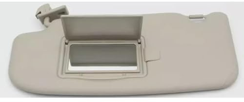 ODSMBK Parasol, de Visera de Sol Izquierda Derecha Visera de Sol con Reemplazo de Espejo para Nissan Qashqai 2016-2022 Sombra para el Parasol del Coche