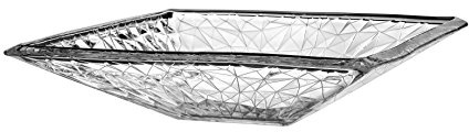 BARSKI europea in vetro – centrotavola ciotola – 34,8 cm diametro – Made in Europe