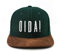 Du Hirsch Bayerisches Snapback Cap Oida Dunkelgrün Filz One Size