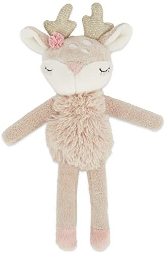 Bieco Kuscheltier REH Ella mit Rassel | Baby Kuscheltier ab 0 Monate Stofftier Baby Plüschtier REH Rentier Kuscheltier Kuscheltier Baby Kuscheltier Mädchen Maileg Kuscheltier Spieluhr Baby Mädchen