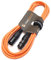 VisioSound Premium Microphone Lead Male XLR to Female XLR/Pro Noiseless Balanced Cable (3m, Orange)