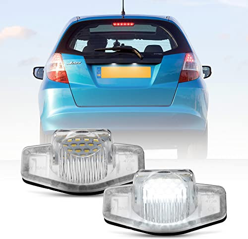 NSLUMO LED Kennzeichenbeleuchtung für Ho.nda Civic IX Jazz CR-V FR-V HR-V Insight 2 Stück Led Tag Lampen