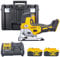 DeWalt DCS335N 18V Brushless Grip Jigsaw with 2 x 5.0Ah Batteries & Charger in Case