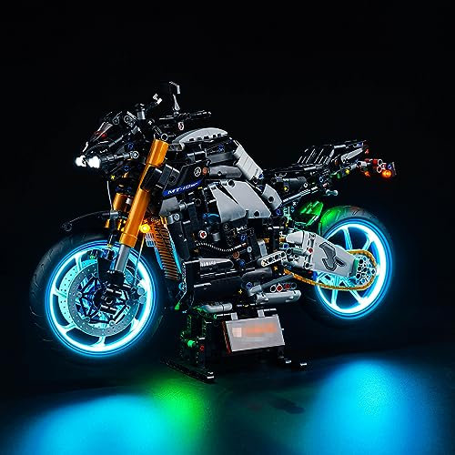 Led Licht Set Kompatibel mit Lego 42159 Technic Yamaha MT-10 SP Motorrad (Kein Modell), Dekorationsbeleuchtungsset für Yamaha MT-10 SP Motorrad Kreative Spielzeug - Standard Version