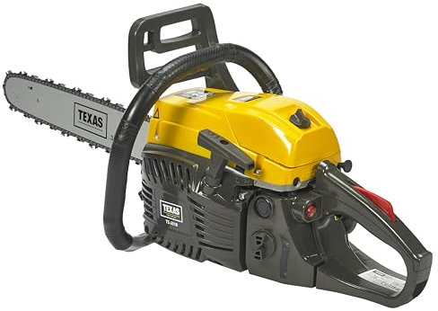 TEXAS Benzin Kettensäge TS4518 Benzinkettensäge Motorsäge | 2,4 PS | 45cm Schwertlänge |