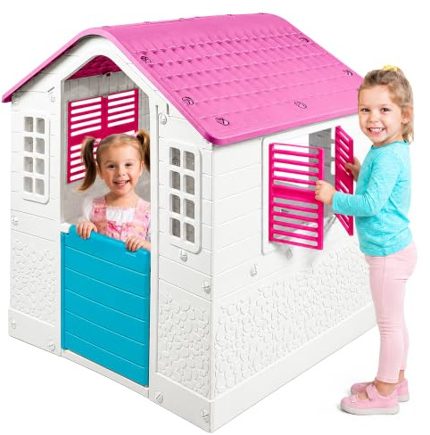 VOLL Mein Spielhaus | Spielzeughaus für drinnen und draußen, für Kinder und Kleinkinder ab 2 Jahren