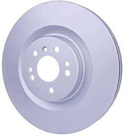HELLA 8DD 355 128-591 Brake Disc - 54507PRO_HC - High-carbon - Coated - 350mm - 32mm - Internally Vented - for e.g. MERCEDES-BENZ
