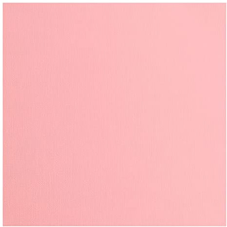 vaessen creative Florence Papier Cartonné, Rose (Sucré), 216g, Carré, 30,5 x 30,5 cm, 20 Feuilles, Surface Texturée, pour Peindre, Scrapbooking et plus, 30,5x30,5cm