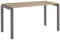 MAJA Möbel Office EINZELMODELLE Schreib-und Computertisch, Holzdekor, Metall Anthrazit-Riviera Eiche, 140,00 x 65,00 x 74,60 cm