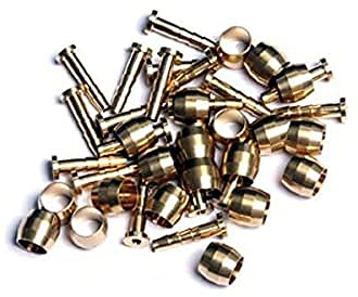 Massi Kit oval + Nadel Hydraulikrohr (20u) BH90, vergoldet