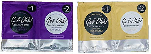Avry Beauty Jelly Spa Pédicure Set Gel-Ohh Combo (LAVENDER & MILK & HONEY)