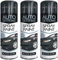 3 X Black Spray Paint Satin Finish All Purpose DIY Interior Exterior 250ML