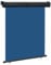 vidaXL Toldo Lateral de Balcón, Pantalla de Privacidad, Toldo Vertical Resistente al Rayos UV, Sombrilla para Jardín Terraza, Azul