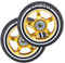 Apollo Stunt Scooter Ersatzräderset Pro Wheels - ABEC9 Kugellager, Roller Rad Ersatz-Räder passend Stunt-Scooter