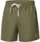 Ladeheid Costume Uomo Mare Corto con Taschino, Medium Drawstring, Fodera in Rete, Costumi da Bagno, Boxer per la Spiaggia, la Piscina e Il Surf LA40-198 (Khaki, 5XL)