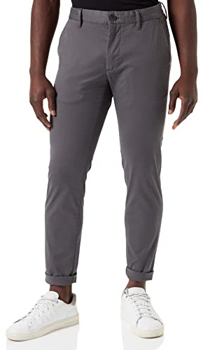 s.Oliver Herren Hose Lang Austin Slim Fit Pants, Schwarz, 36W 32L EU