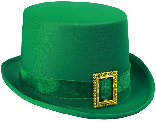 COSAVOROCK St. Patrick's Day Grüner Zylinder Hut