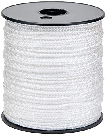 Cuerda Trenzada Polipropileno PP Blanco Ø 2 mm 200 M Flandria G411