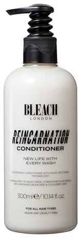 Reincarnation Bond Restoring Conditioner - Strengthening Daily Conditioner for All Hair Types - Vegan & PETA-Approved 300 ml - by BLEACH LONDON