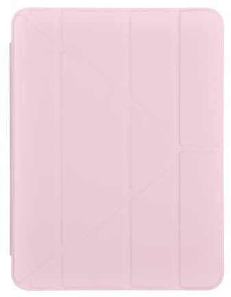 Funda Rosa Claro con Trasera Transparente iPad Gen 10 10,9 2022 Tapa Origami