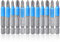 Mesee 12 Stück Magnetischer Kreuzschlitz Schraubendreher Bits, 1/4 Hex Sechskant S2 Phillips Non Slip Schraubendreher Set Für Elektroschrauber, Handschrauber PZ1, PZ2, PZ3, PH1, PH2, PH3-50MM