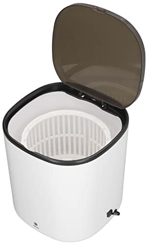 Mini Lave-Linge, Mode de Lavage Centrifuge Simulant Le Lavage des Mains, Mini Lave-Linge 4,5 L avec Panier de Vidange pour Usage Domestique (Prise UE)