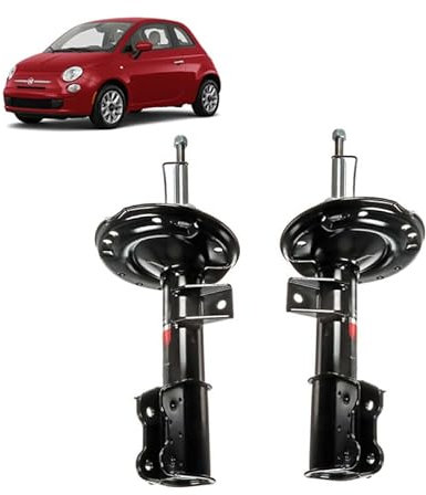 Coppia ammortizzatori anteriori per Fiat 500 2007+