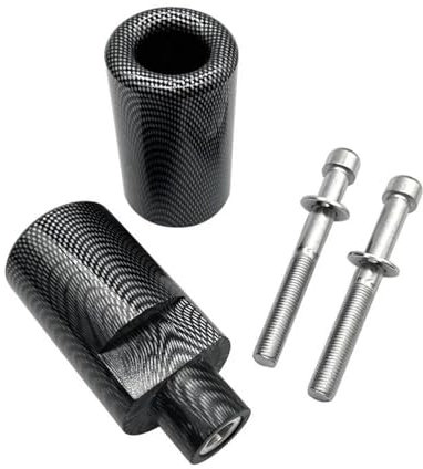 DKPMWD Sturzpads Motorrad Für Suzuki Für GSXR-600 Für GSXR600 Für GSXR 750 Für GSX-R750 2004-2005 Für GSXR 600 Motorrad No Cut Rahmen Sliders Crash Fallen Schutz Motorrad Rahmen(Kohlenstoff)