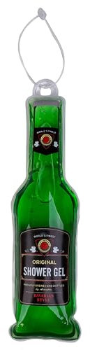 itsisa Maxi Duschgel Badegel Bierflasche mit Aufhänger - Wellnessgeschenk für Männer, Männergeschenk Weihnachten, Bier Flasche