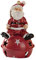 2024 Weihnachtsglocke, nordische bemalte Ornamente, Kunstharz-Anhänger, Schneemann-Ornamente, Baumschmuck, Weihnachtsdekoration, Serviceglocke, Glocke, Messing-Zubehör, Weihnachts-Schneemann-Glocke,