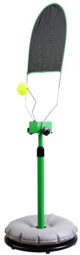 Tennis Training Aid Machine, Portable Single Player Serve Hilfstrainer, 75-100cm Höhenverstellbar, Verbessert die Schlagstabilität, für Selbststudium Training Kinder Erwachsene Anfänger Spiel