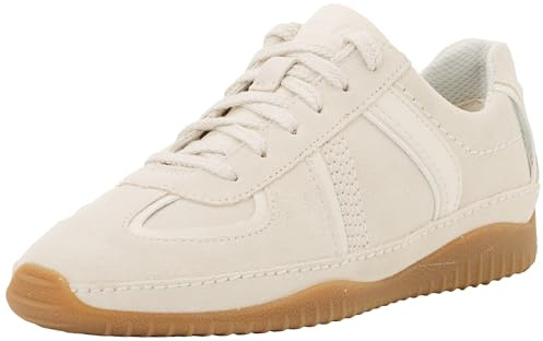 Clarks Meridor Lo Womens Off White Combi, 6