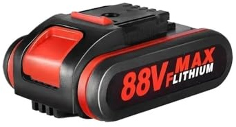 Batterie Li-ion rechargeable 18 V 21 V 7500 mAh compatible avec les scies électriques Worx 36 VF, 48 VF, 88 VF et les scies alternatives sans fil.(1 Battery)