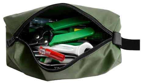 Multifunktions-Werkzeugtasche – wasserdichter Organizer, Schraubenschlüsselfach, Aufbewahrung mit Reißverschluss | Vielseitiger Werkzeugträger, tragbare Werkstattlösung zum Aufbewahren und Ordnen von