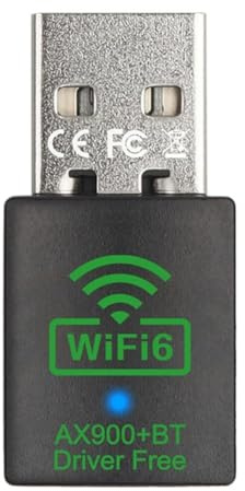 Pinafresa 2,4 G/5 GHz Dual Band 900 Mbps USB WiFi Bluetooth Adapter 2 in 1 Dongle WLAN Dongle Network Karte Receiver PC
