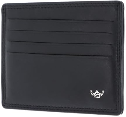 Golden Head Leder Kartenhalter Polo RFID Protect Kartenetui 4440 Schwarz