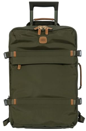 Bric's Trolley-Rucksack mit Laptopfach X- Collection Trolley Backpack 30L Olive olivgrün 50cm