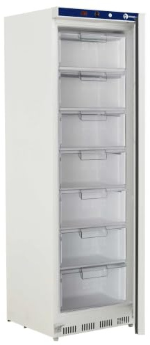 Congelatore verticale professionale a 7 cassetti WORLDMAI da 400 Litri per ristorazione. Armadio congelatore freezer statico per bar e ristorante.