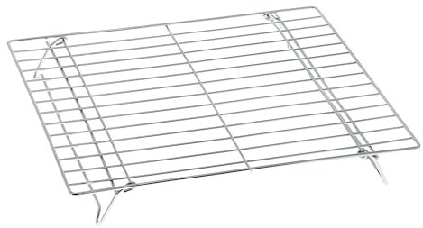 Qualtex Folding Base Oven Shelf Rack Grill Tray For Zanussi Oven Cookers 380mm x 320mm