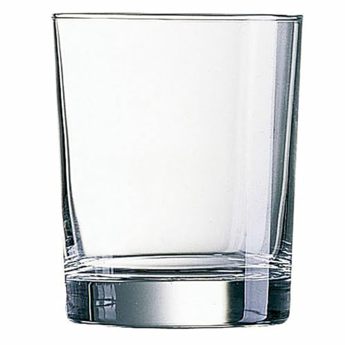 Arcoroc ARC 00826 Stockholm Trinkglas, Wasserglas, Saftglas, 270ml, Glas, transparent, 6 Stück