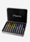 KARIN DecoBrush Metallic 10 pcs. set DecoBrush Metallic 10 Stück Transparenter Körper mit ink-free System, 2,4 ml