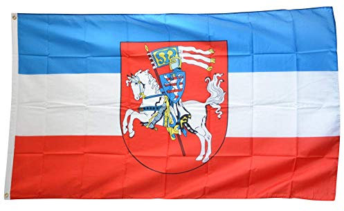 Flaggenfritze® Flagge/Fahne Deutschland Stadt Marburg - 90 x 150 cm