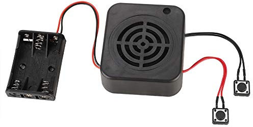 ASHATA 3W DIY Sprachaufzeichnungsbox, 2/4 Minuten Sprachnachrichtenbox-Modul mit klarem Ton für Puppen, Aufnahmespielzeug, Geschenkboxen usw. (2 Minuten)