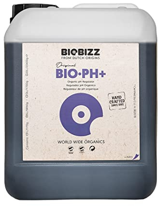 BioBizz Bio PH+ Plus 5L - Erhöht organisch den PH-Wert (Huminsäure)