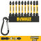 DEWALT DT7276 Pozi Bit Keyring 10 Piece
