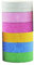 JIHUOO 6 Rollen Glitter Masking Tape Dekorative Klebeband für Scrapbooking DIY Handwerk Bunt