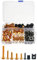ANCLLO 177pcs Moto Carena Paraurti Pannello Bulloni Kit Corpo Clip di Fissaggio Vite Set Universale Oro