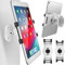 AboveTEK Tablet Halter Wandhalterung Tablet Halterung mit 360 ° Swivel für 6-13 Tablet, iPad, Fire HD-Weiß