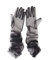 Hoseirty Damen-Handschuhe, lang, Tüll, Hochzeit, Party, für Braut, 69,8 cm, Ellenbogenlänge, Vintage, durchscheinend, Teeparty, Abend, Abschlussball, Opern, Party, Handschuhe, Schwarz